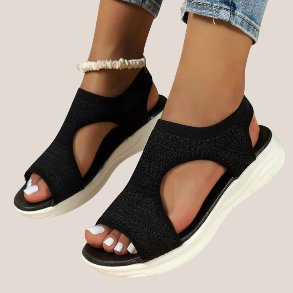 ARELINDA™ | HANDCRAFTED WEDGE SANDALS