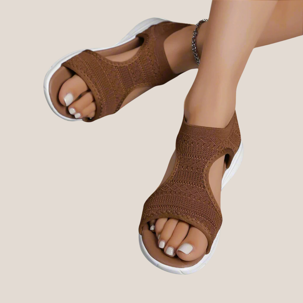 ARELINDA™ | HANDCRAFTED WEDGE SANDALS