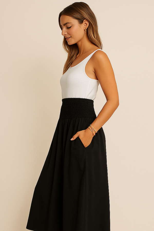 HARRIET | ELASTIC WAIST COMFORT TROUSERS