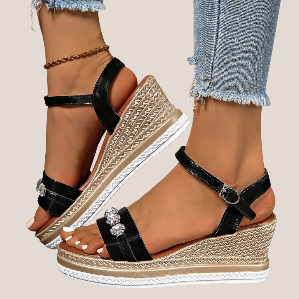 EVALORA™ | LIGHTWEIGHT WEDGE SANDALS