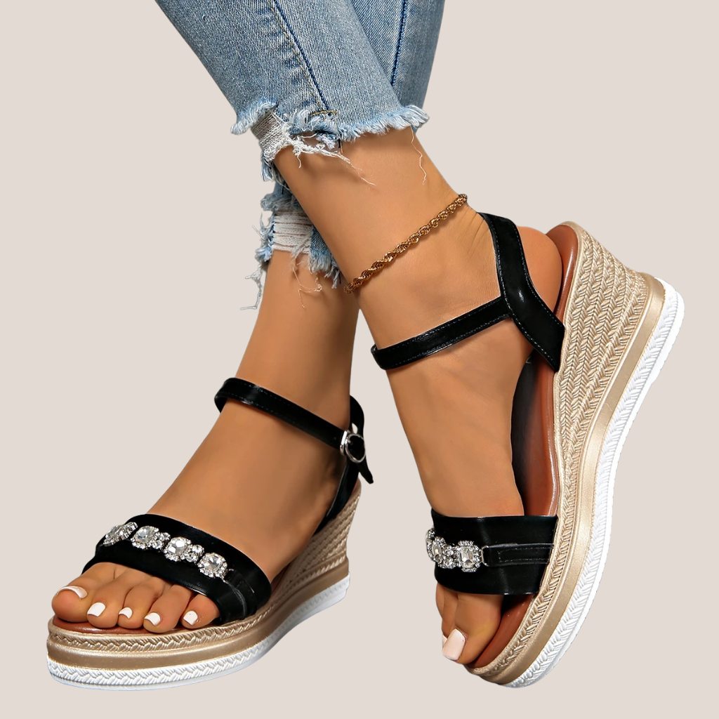 EVALORA™ | LIGHTWEIGHT WEDGE SANDALS