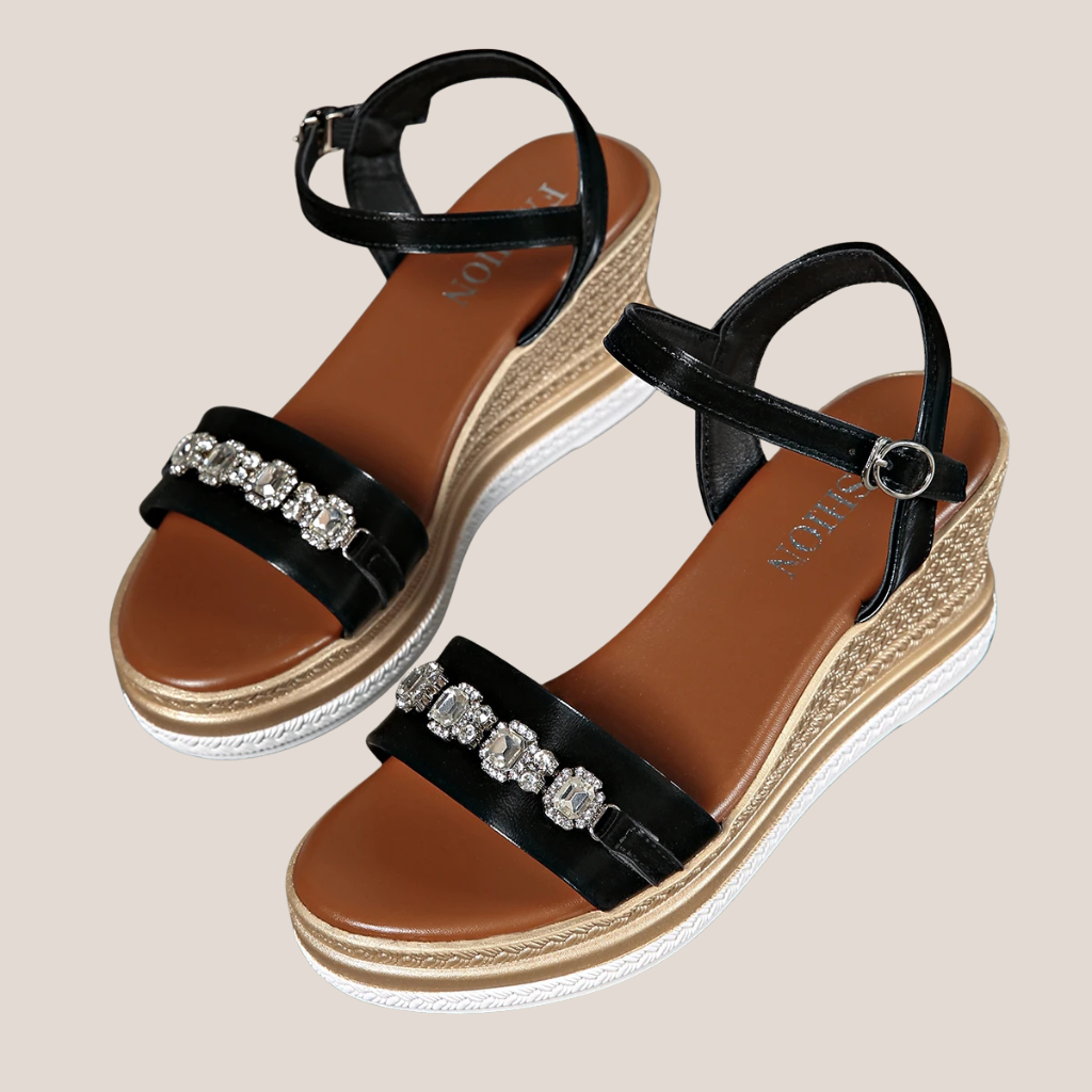 EVALORA™ | LIGHTWEIGHT WEDGE SANDALS