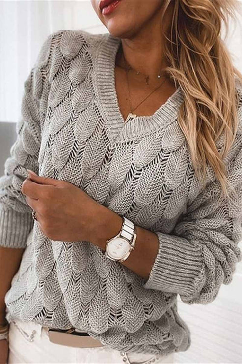 Delaney™ | Refined V-Neck Sweater