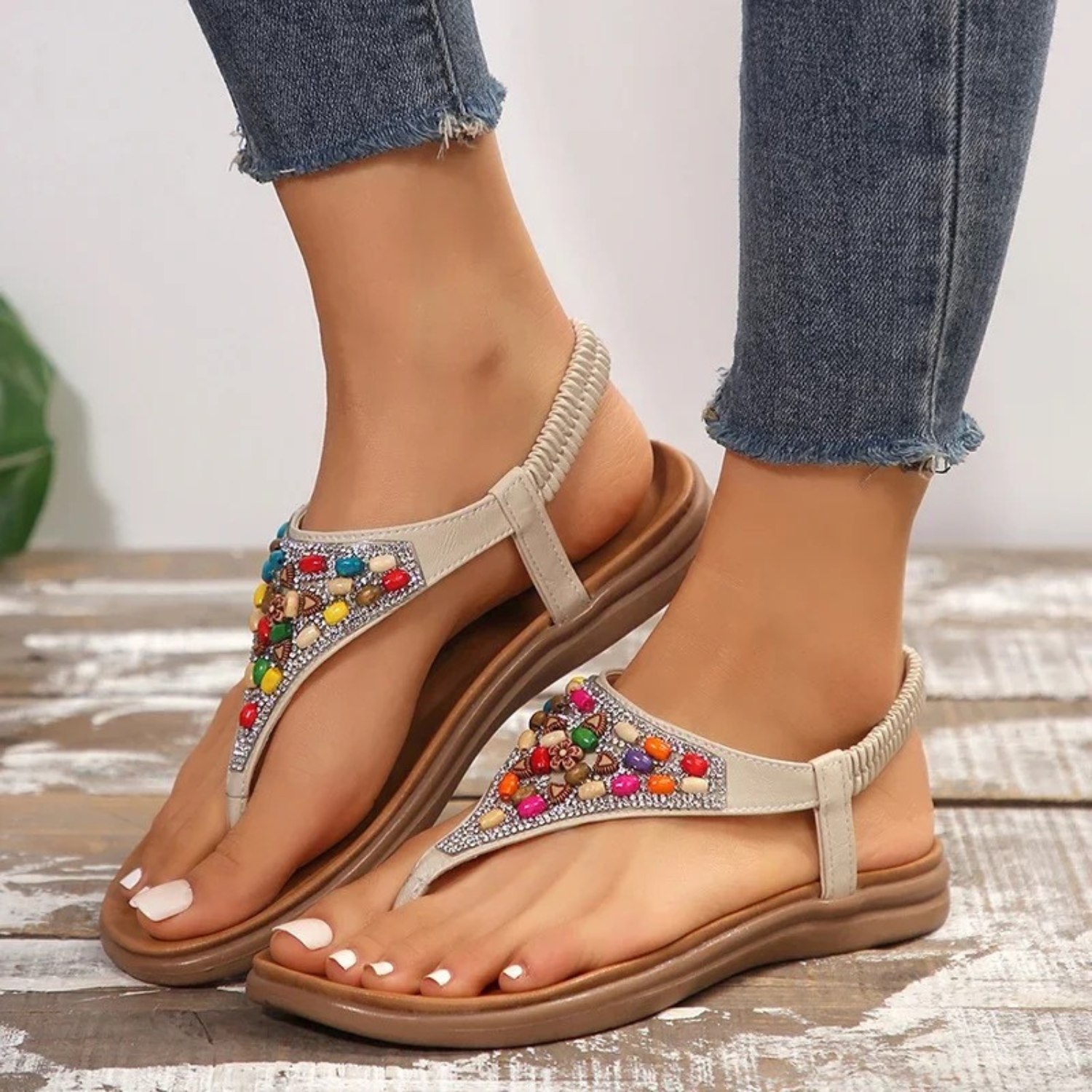 FELORA™ | VINTAGE FLAT SANDALS FOR WOMEN