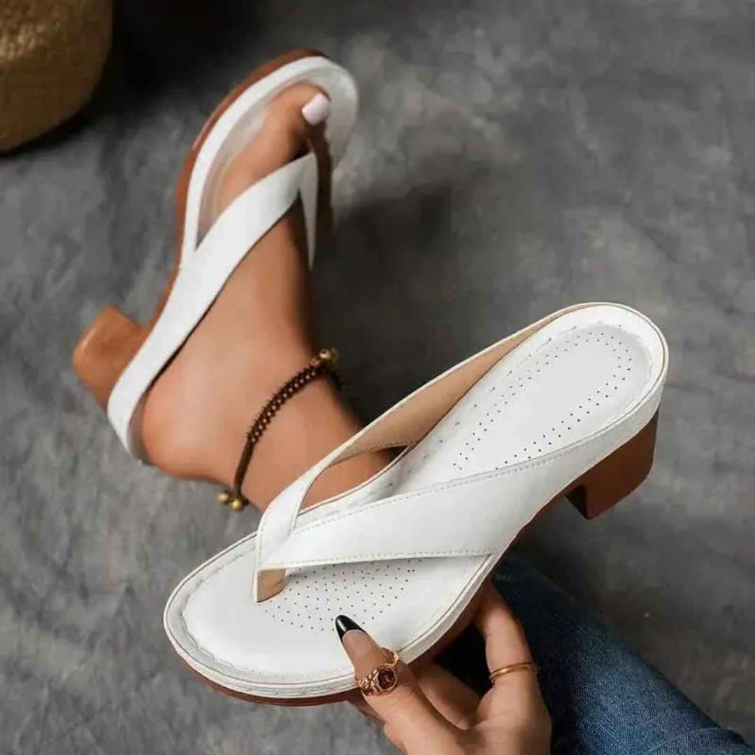 MORGELIA™ | ELEVATED COMFORT SLIPPERS WITH SUPPORTIVE HEEL