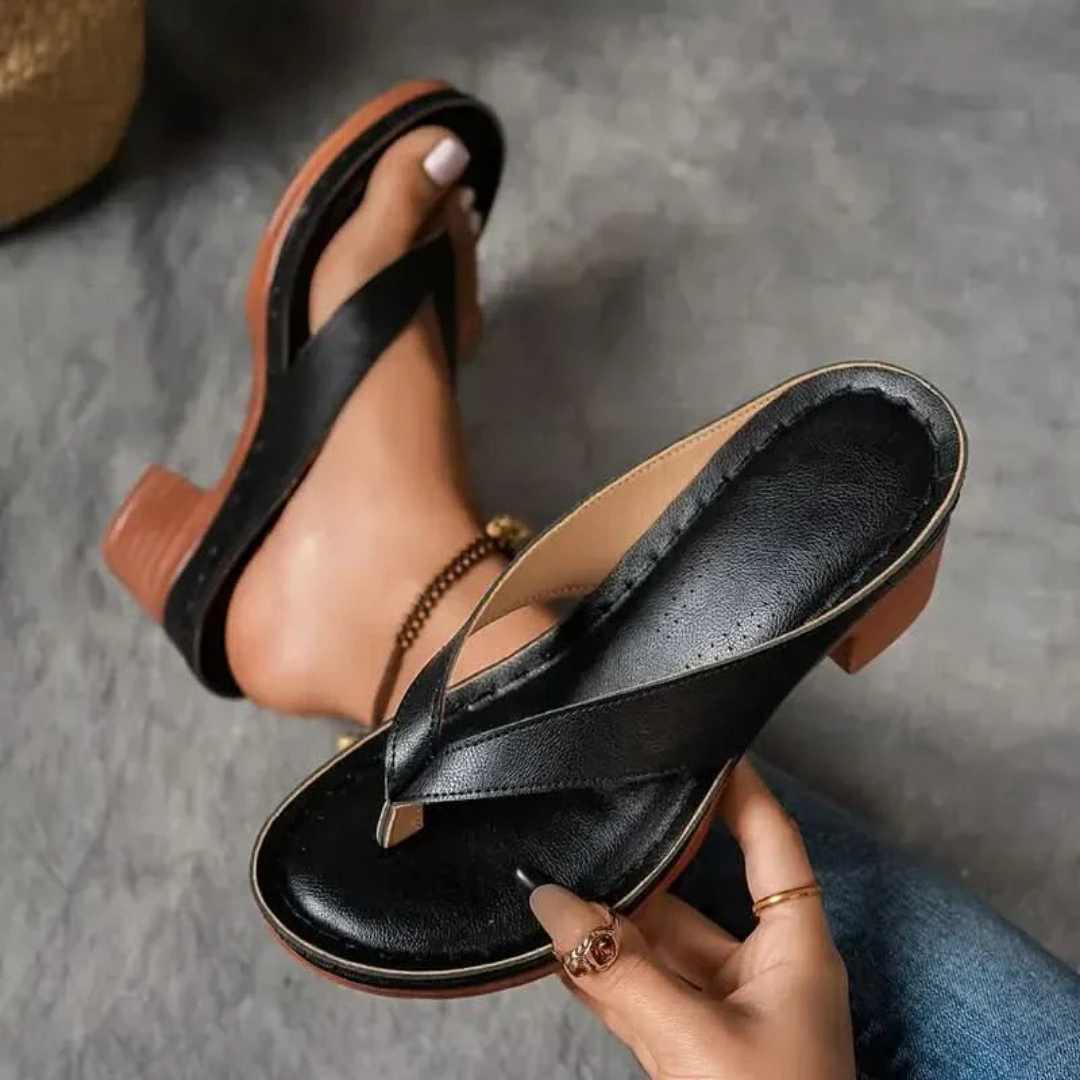 MORGELIA™ | ELEVATED COMFORT SLIPPERS WITH SUPPORTIVE HEEL