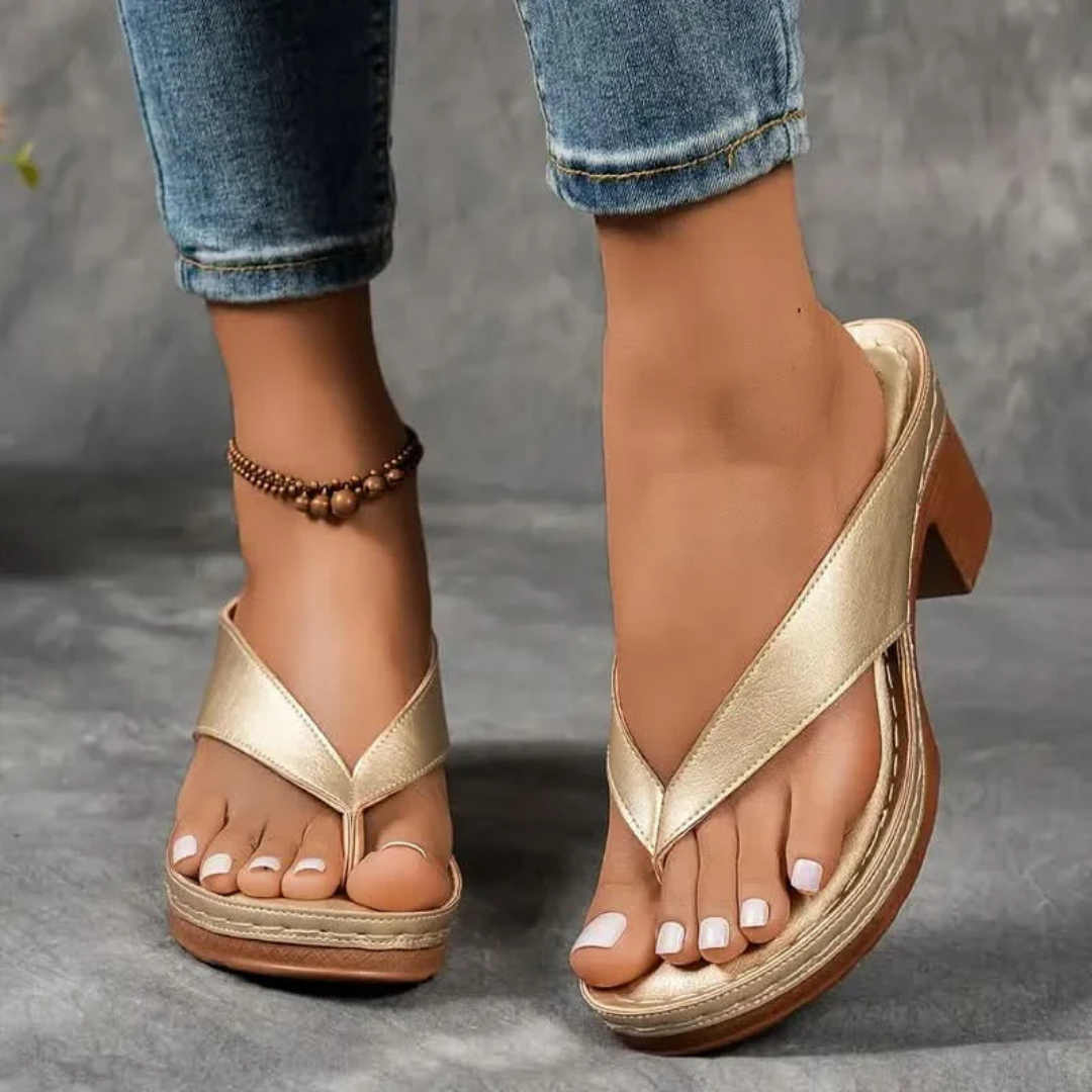 MORGELIA™ | ELEVATED COMFORT SLIPPERS WITH SUPPORTIVE HEEL