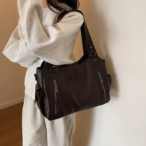 CIRELLE – LEATHER TOTE BAG