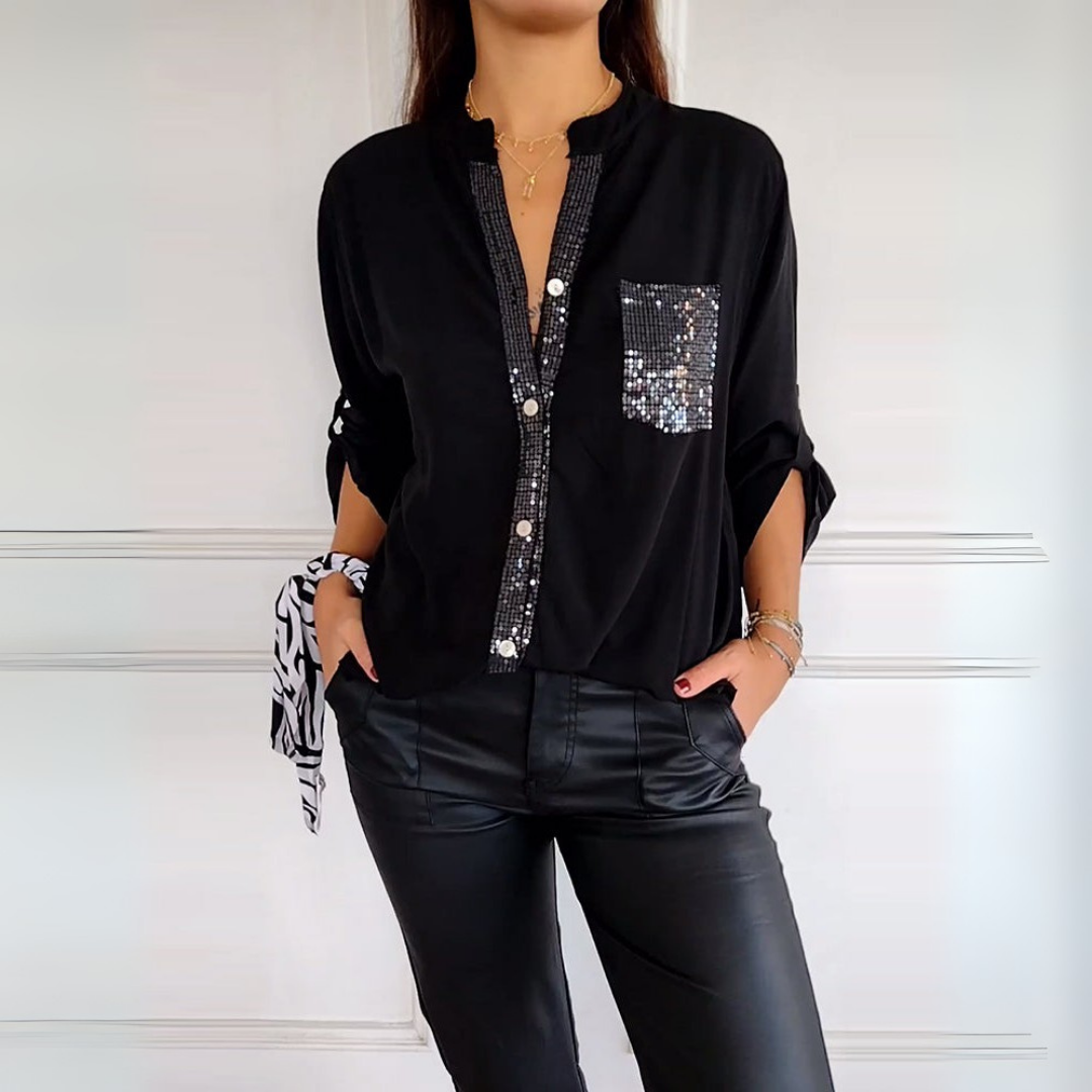 DAELINA™ | CASUAL PANELLED TOP