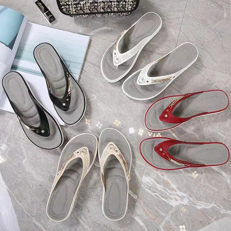 NAELI™ | ORTHOPEDIC-INSPIRED SUMMER SLIPPERS FOR WOMEN