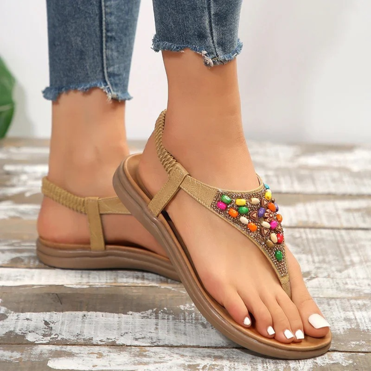 FELORA™ | VINTAGE FLAT SANDALS FOR WOMEN