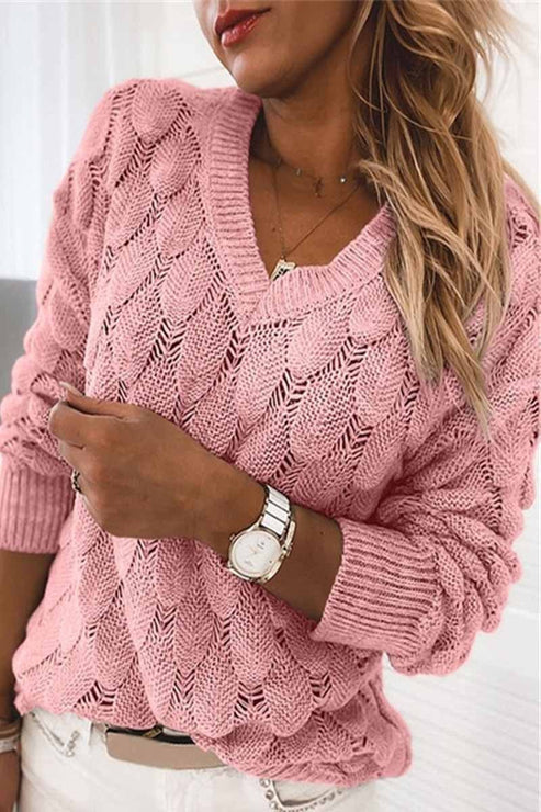 Delaney™ | Refined V-Neck Sweater