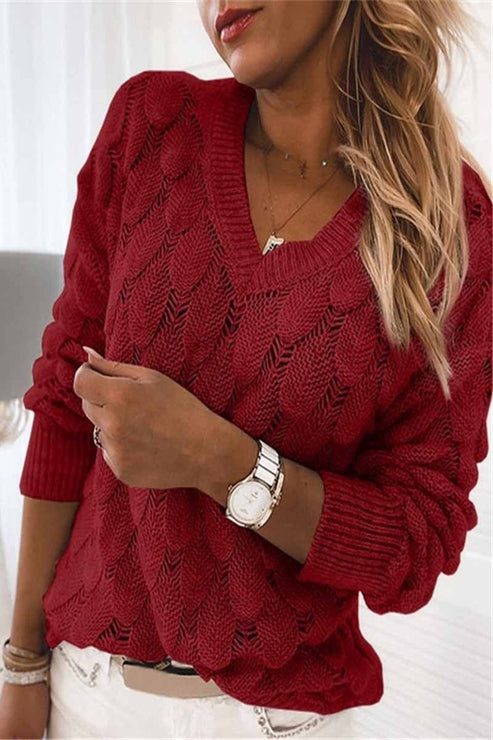 Delaney™ | Refined V-Neck Sweater