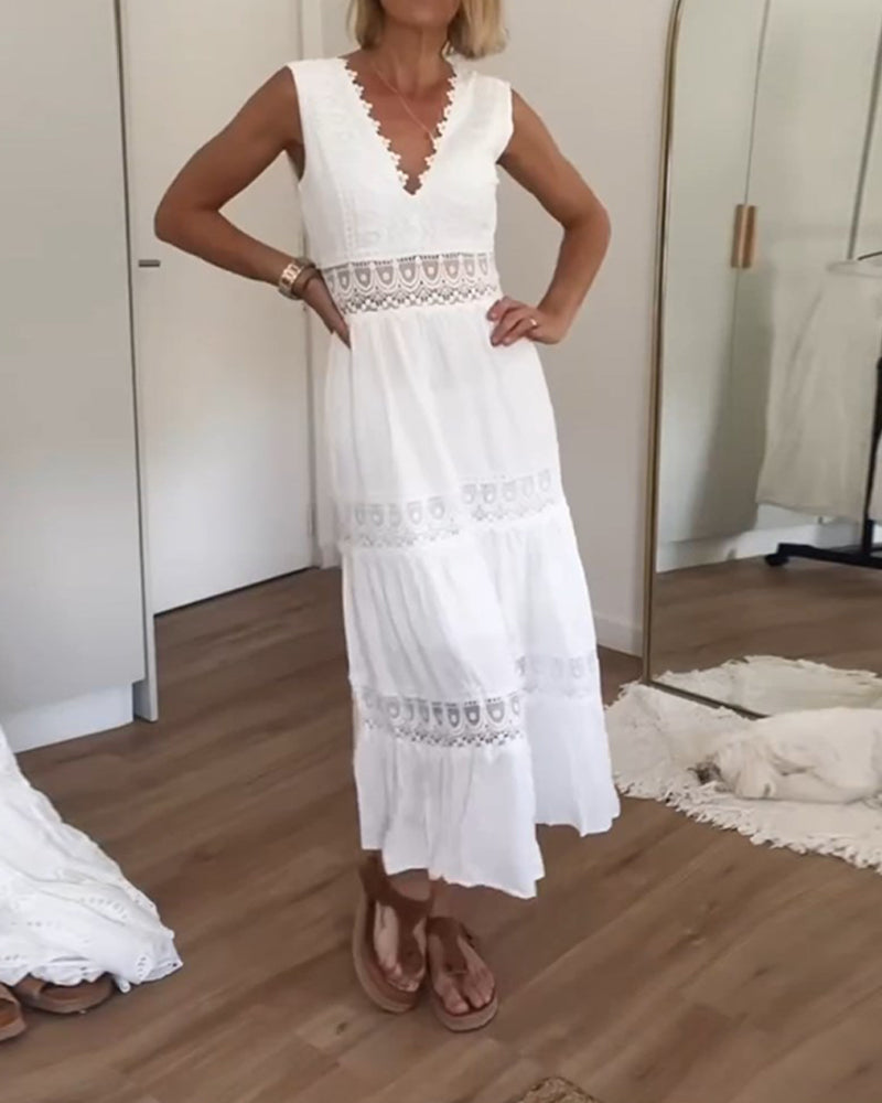ANVEYA™ | ELEGANT WRAP-STYLE SUMMER DRESS
