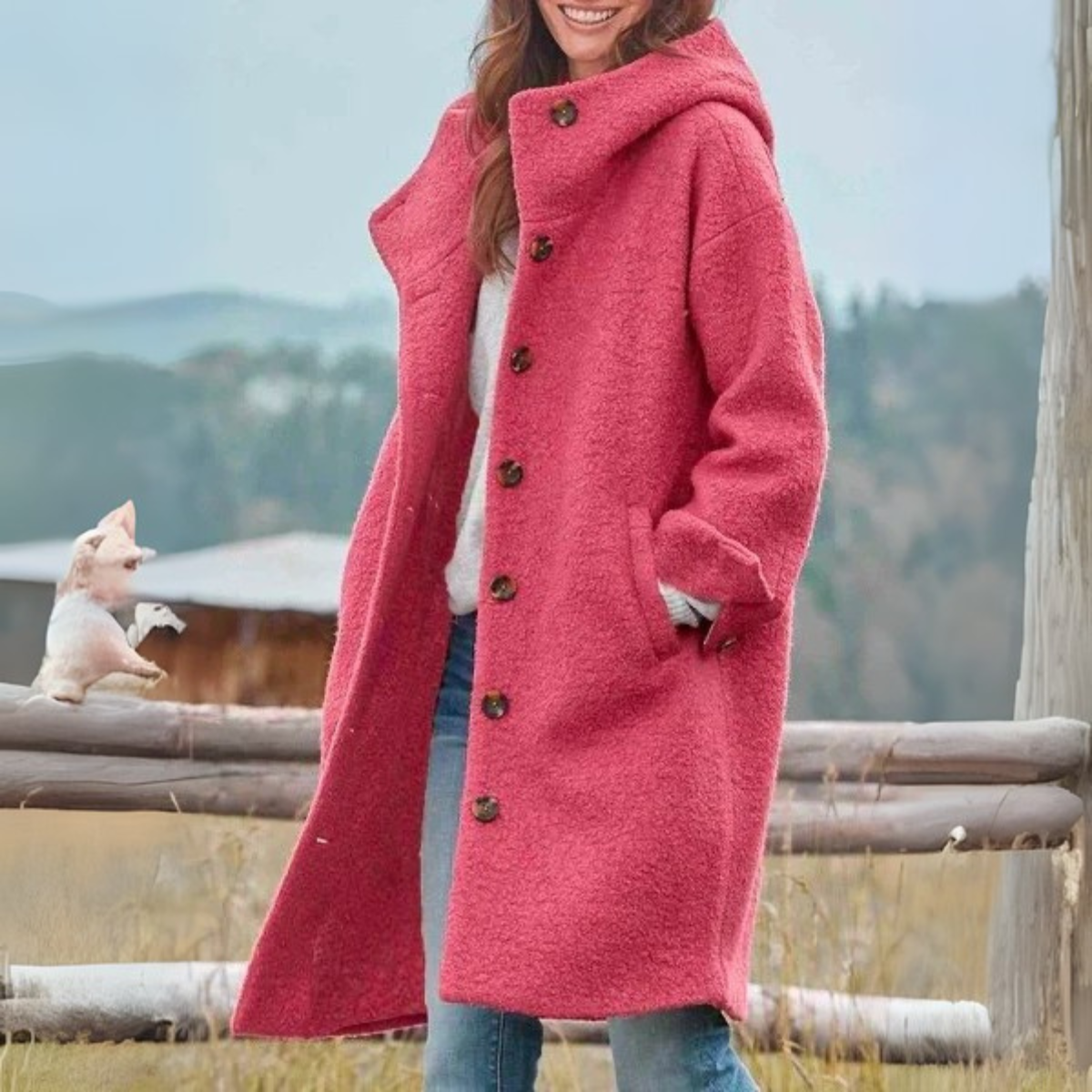 Alessia™ | Soft Transitional Coat