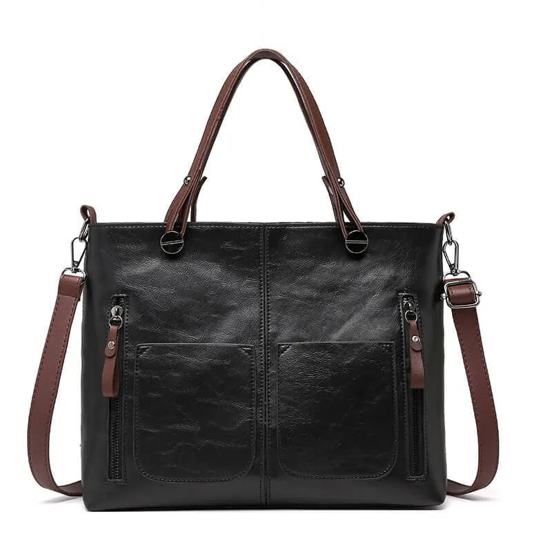VELINA – LEATHER SHOULDER BAG