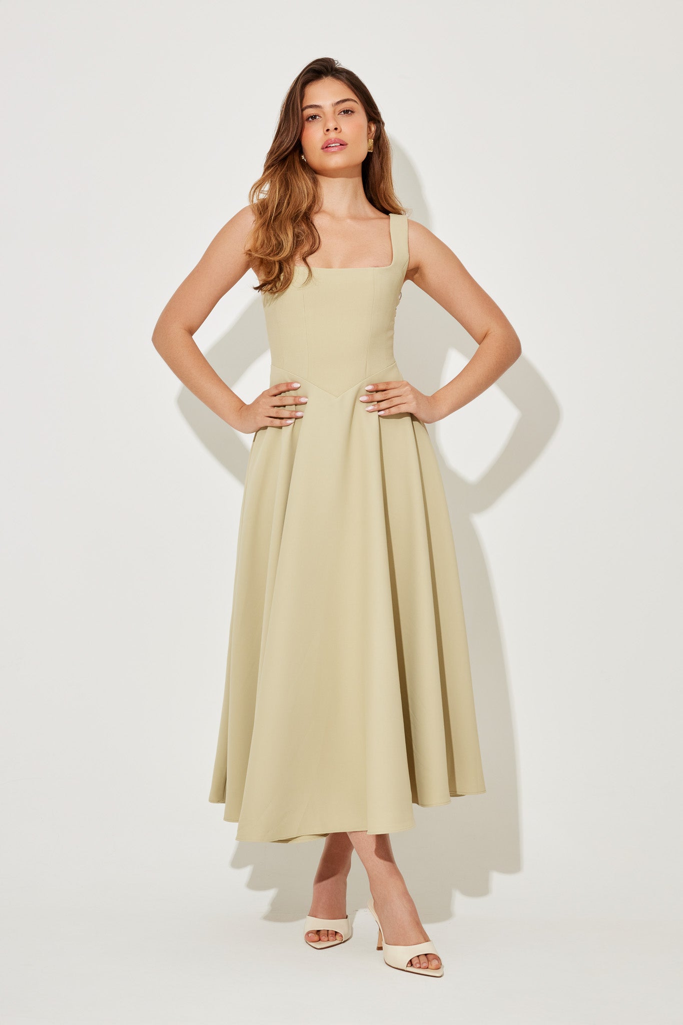 Marvella™ | Timeless Flowy Midi Dress