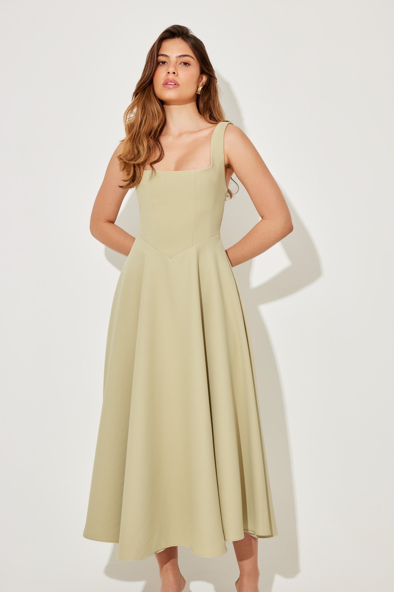 Marvella™ | Timeless Flowy Midi Dress