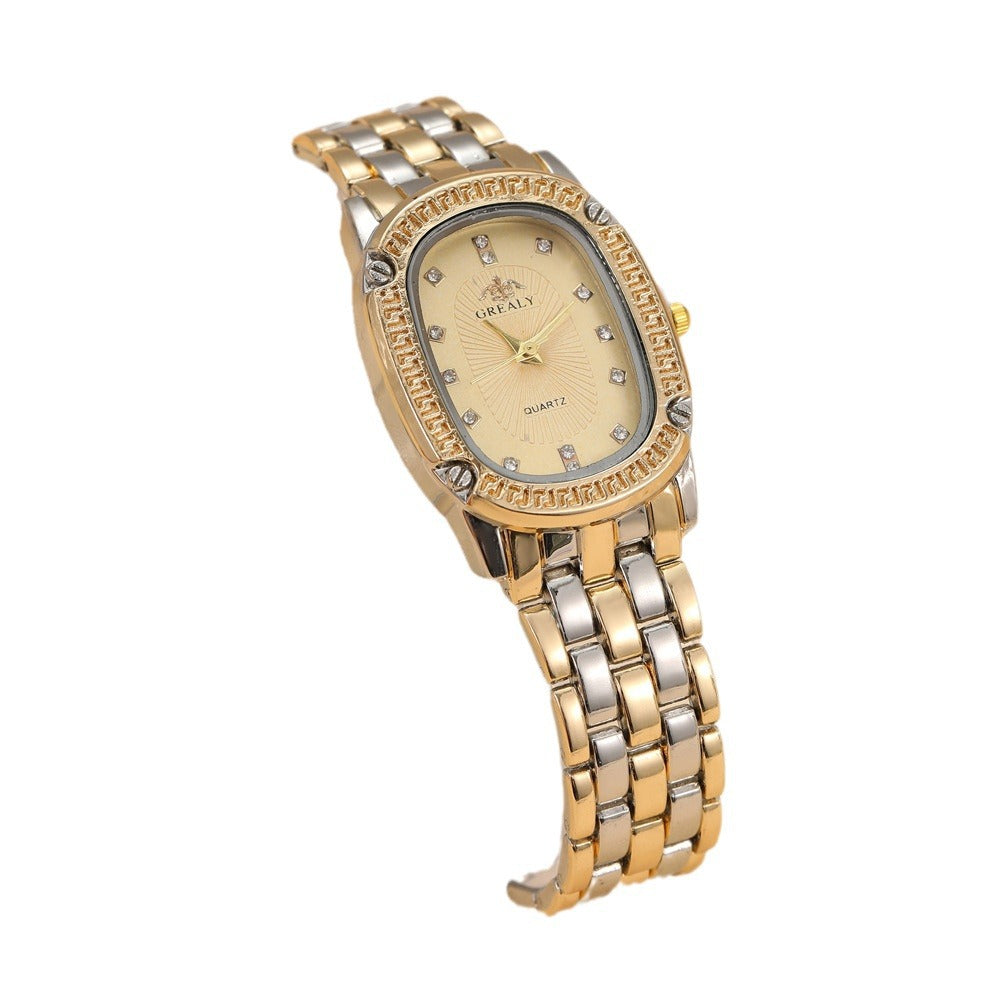 Bellevoie Luxury Oval Dial Watch
