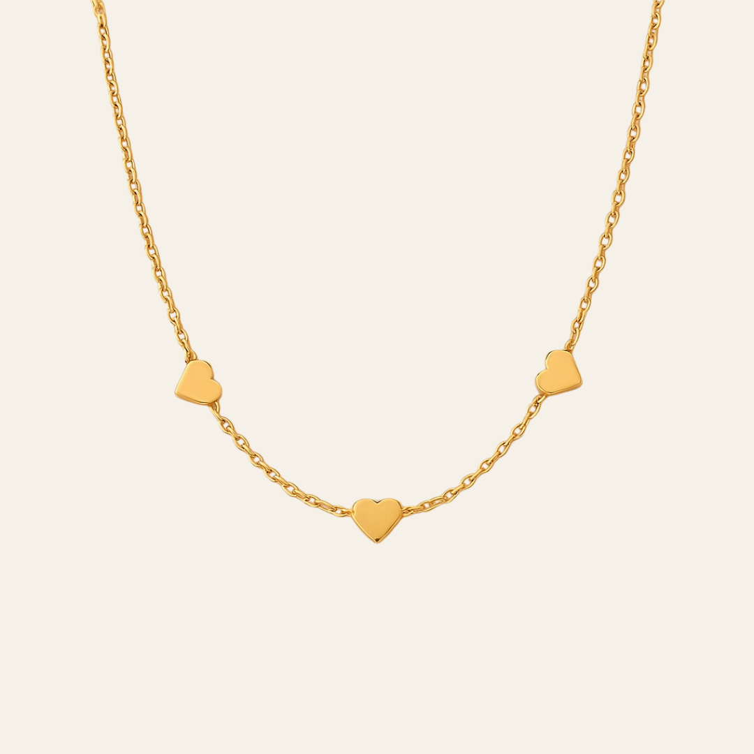 LUMINA | GOLD HEART PENDANT NECKLACE