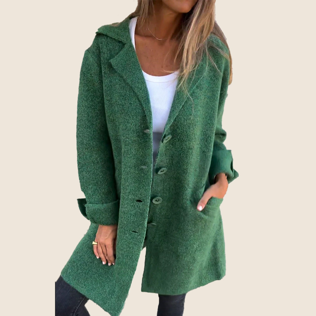 NORA | SINGLE-BREASTED SOFT STRUCTURE COAT