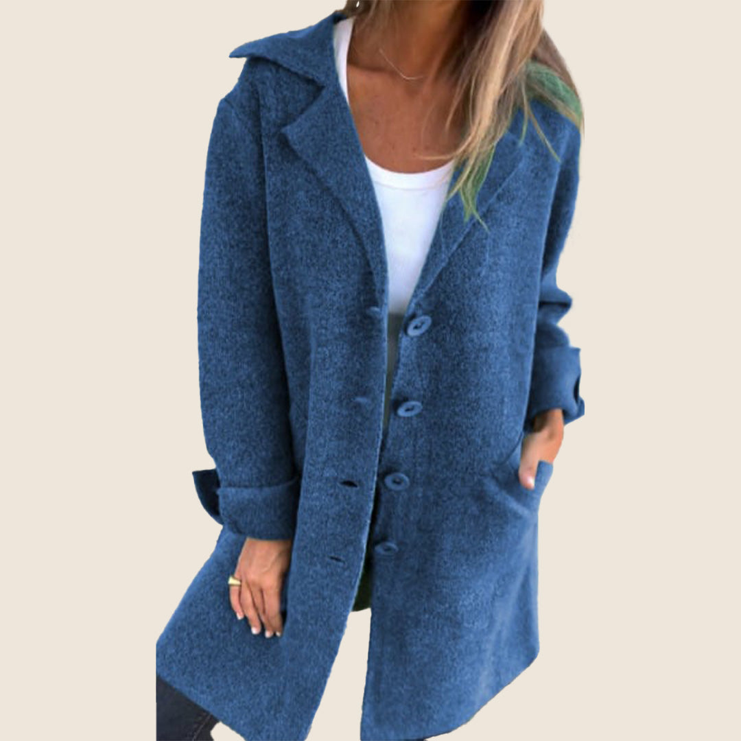 NORA | SINGLE-BREASTED SOFT STRUCTURE COAT