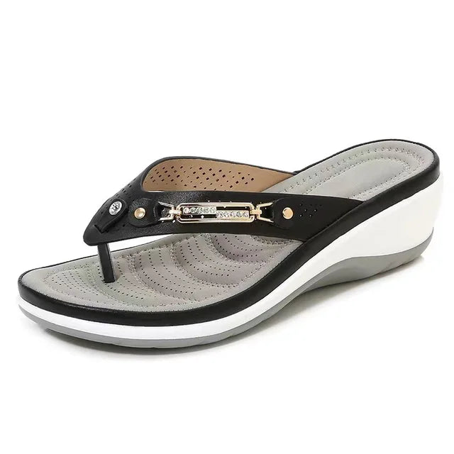 NAELI™ | ORTHOPEDIC-INSPIRED SUMMER SLIPPERS FOR WOMEN