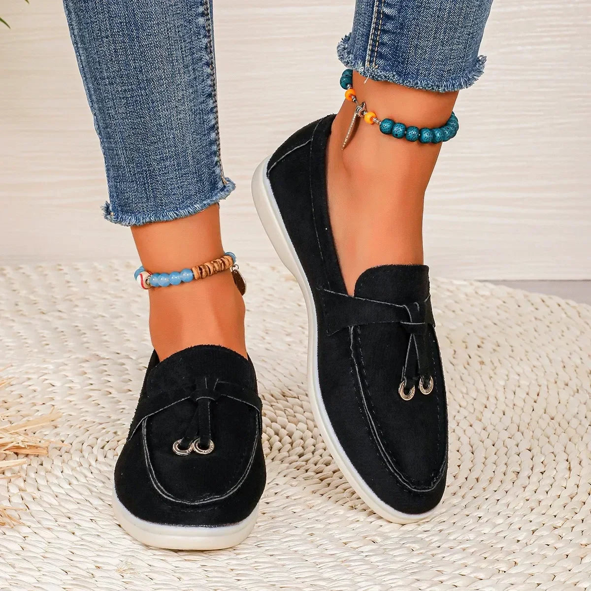 Alice | Suede Loafers