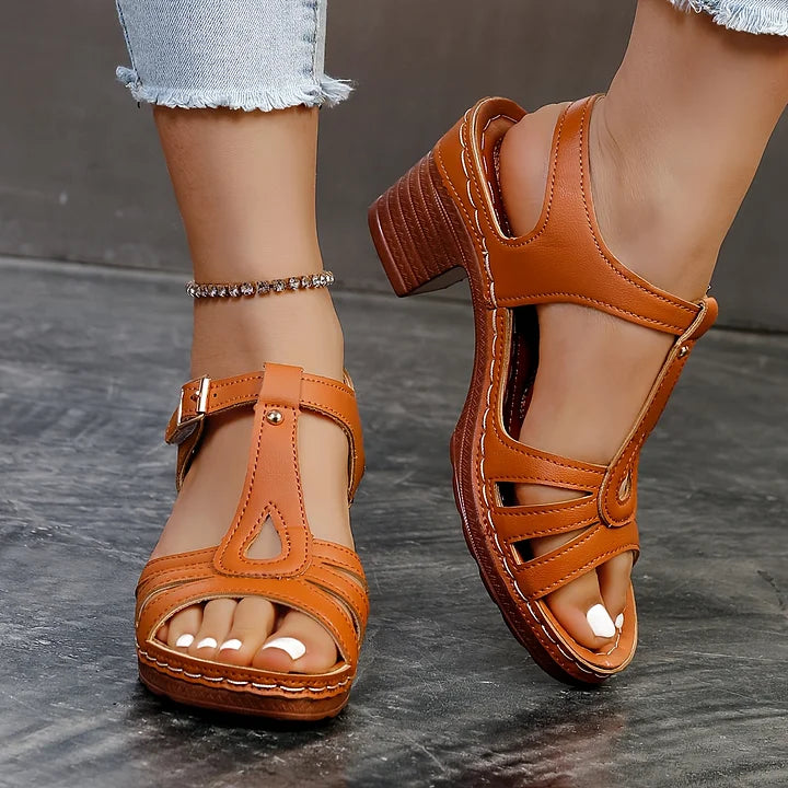 VOGAVITA™ | ORTHOPEDIC PLATFORM SANDALS WITH STYLISH SUPPORT