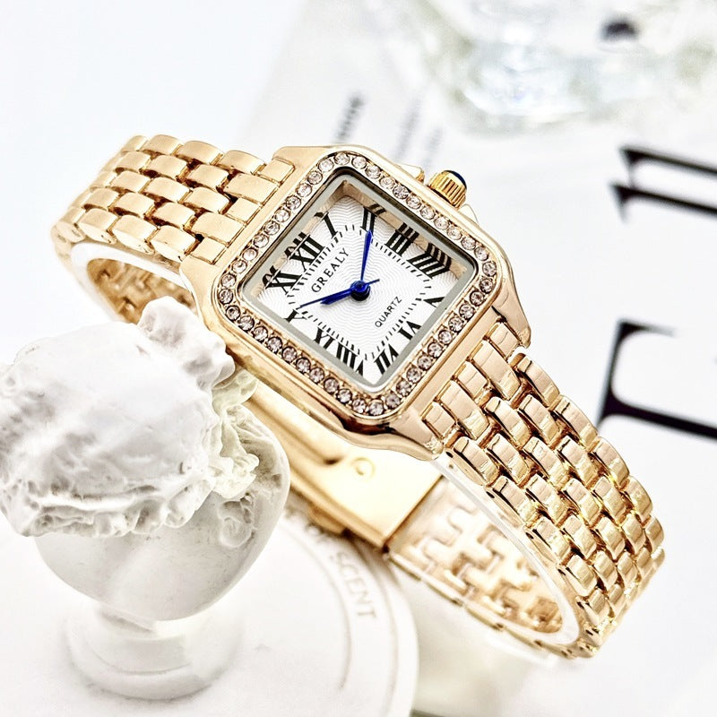 GlimmerTime – Classic Crystal Watch