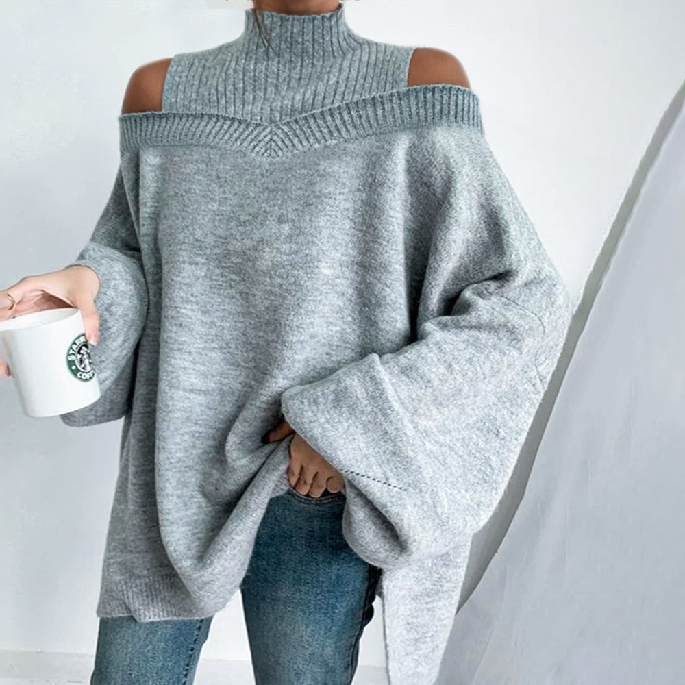 Ainsley™ | Open Shoulder Sweater