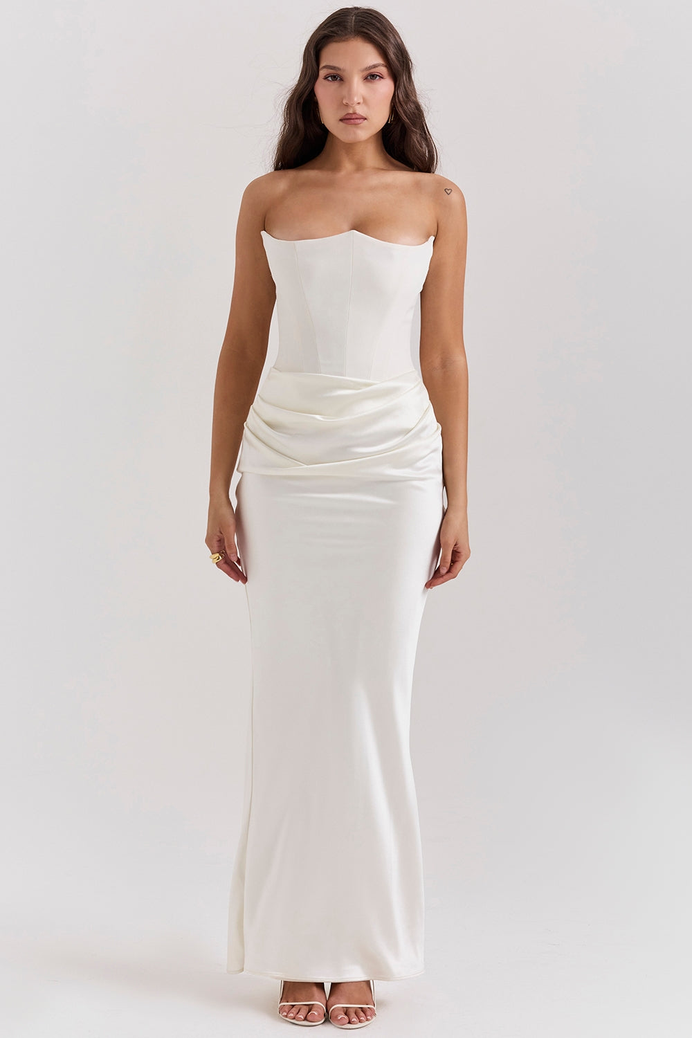 CAELINA™ | STRAPLESS CORSET DRESS FOR MODERN ELEGANCE