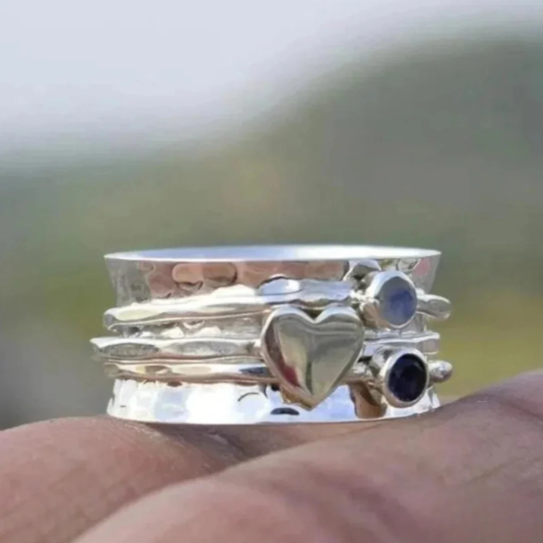 Heart Spinner Ring