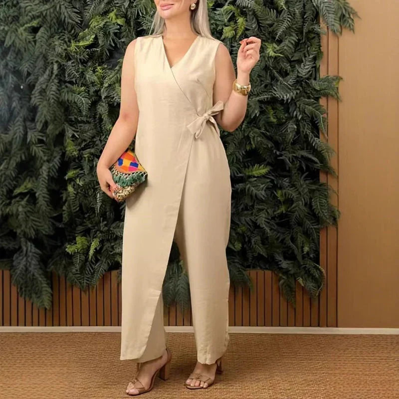 CALLISTA™ | WRAP-EFFECT JUMPSUIT FOR MODERN GRACE