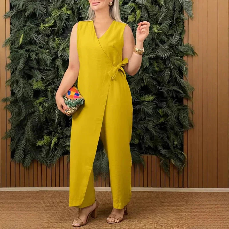 CALLISTA™ | WRAP-EFFECT JUMPSUIT FOR MODERN GRACE
