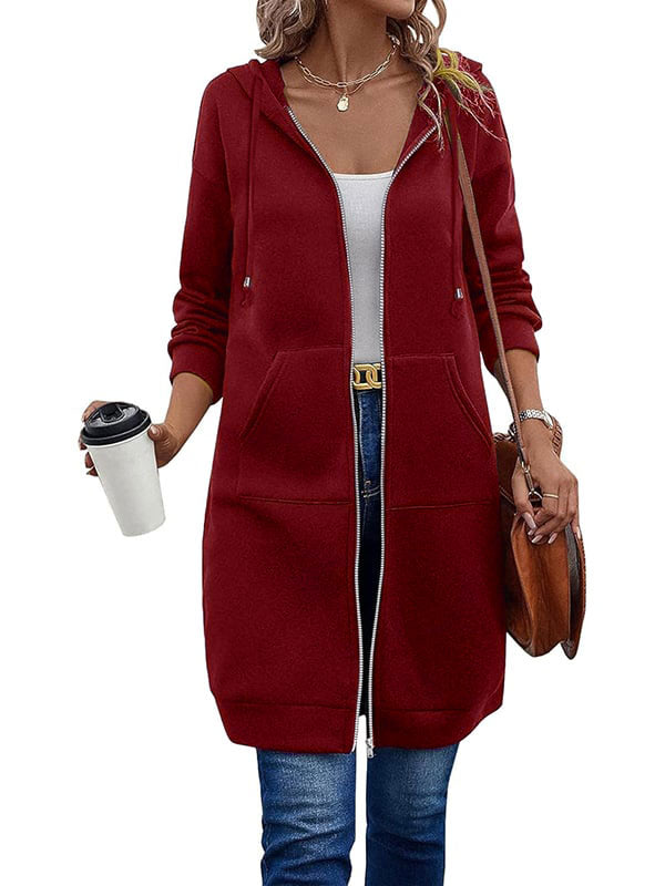 Camille™ | Relaxed Zip-Up Fleece Hoodie