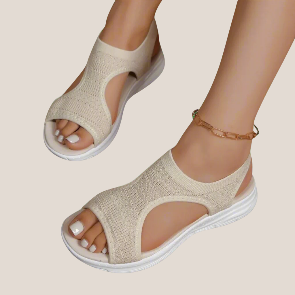 ARELINDA™ | HANDCRAFTED WEDGE SANDALS