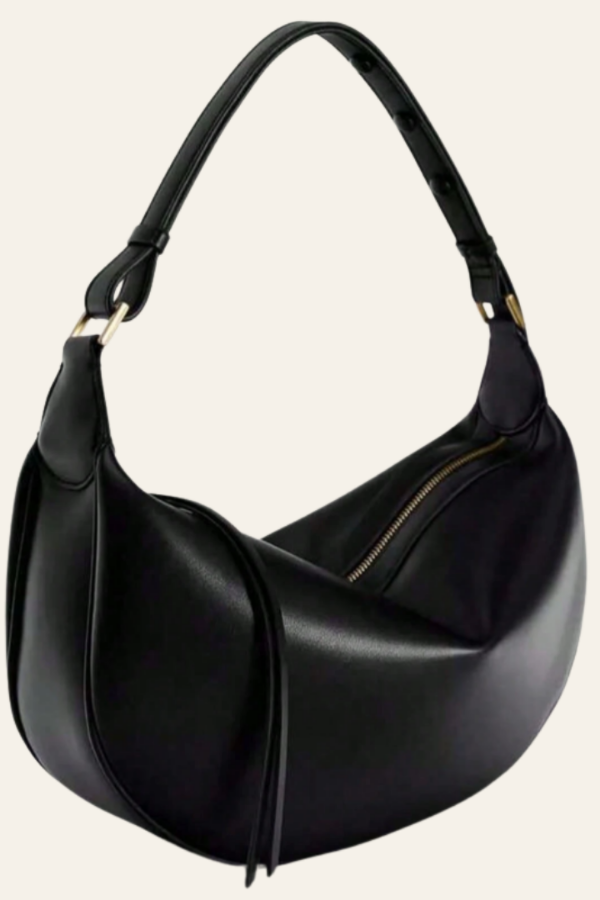 CAMILLE | ELEGANT CANVAS SHOULDER BAG