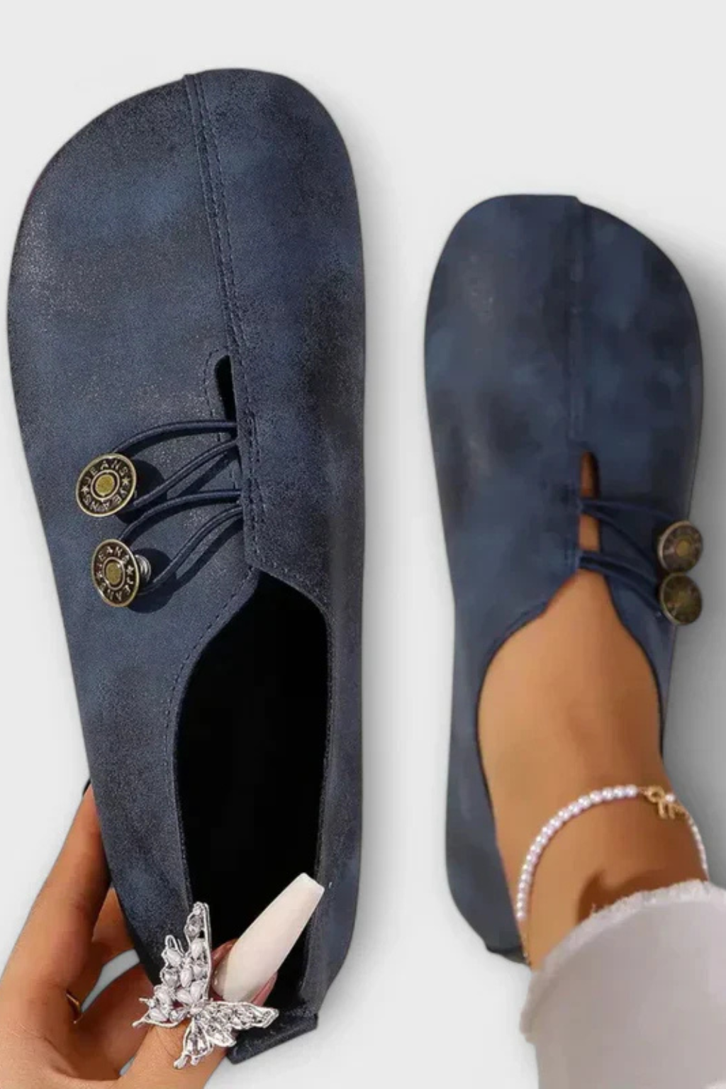 ISABELLE | SUEDE LOAFERS