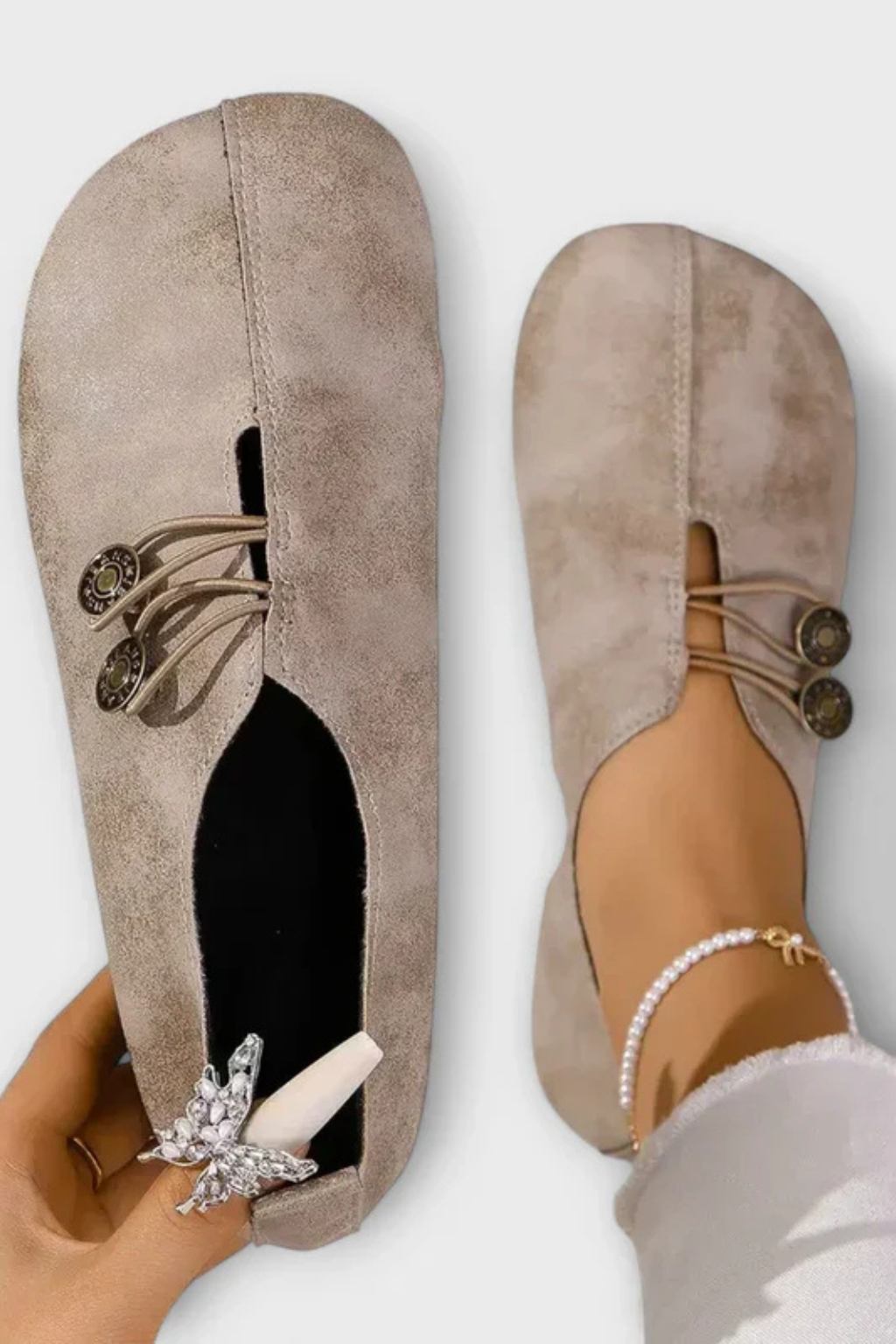 ISABELLE | SUEDE LOAFERS