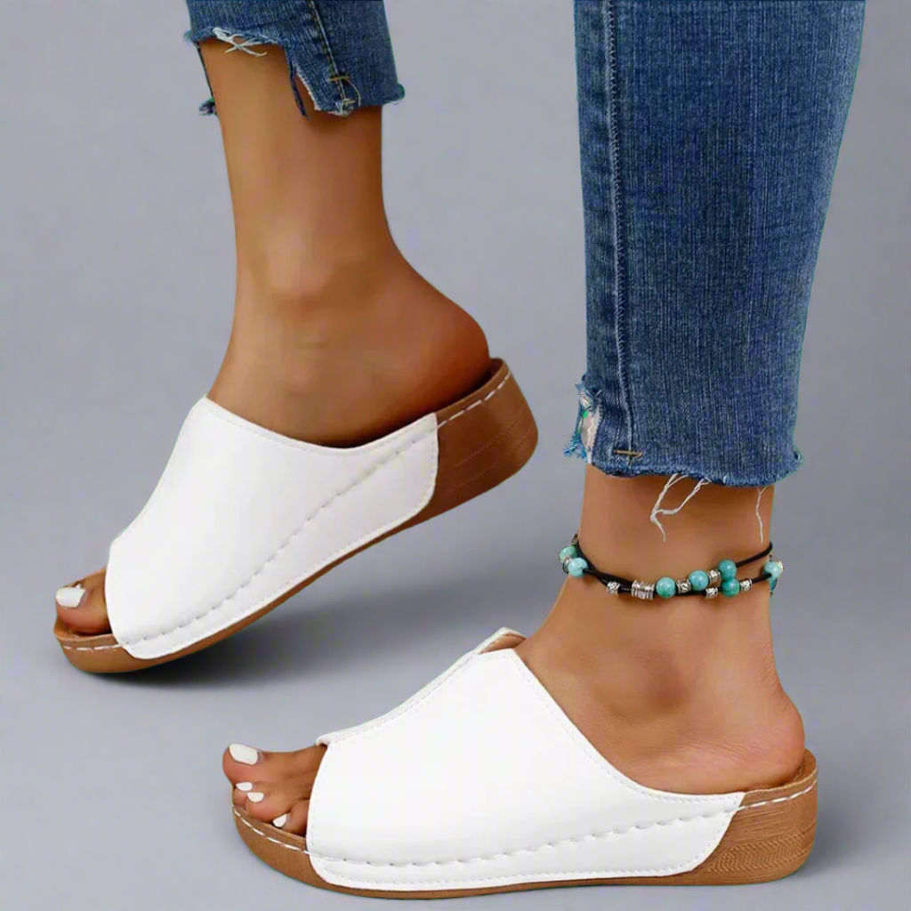 CALVINA™ | HANDCRAFTED WEDGE SANDALS IN PREMIUM MATERIALS