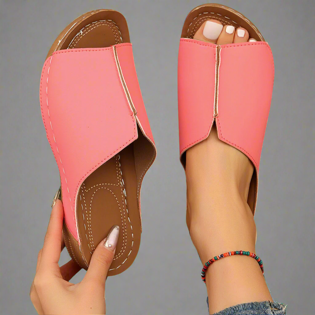 CALVINA™ | HANDCRAFTED WEDGE SANDALS IN PREMIUM MATERIALS