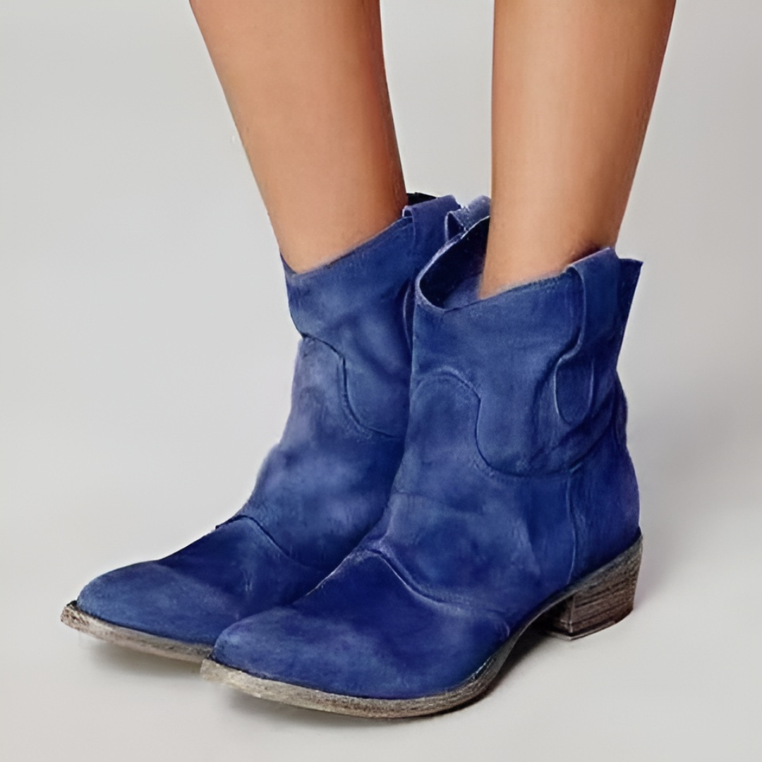 Carlotta™ | Suede Leather Ankle Boots