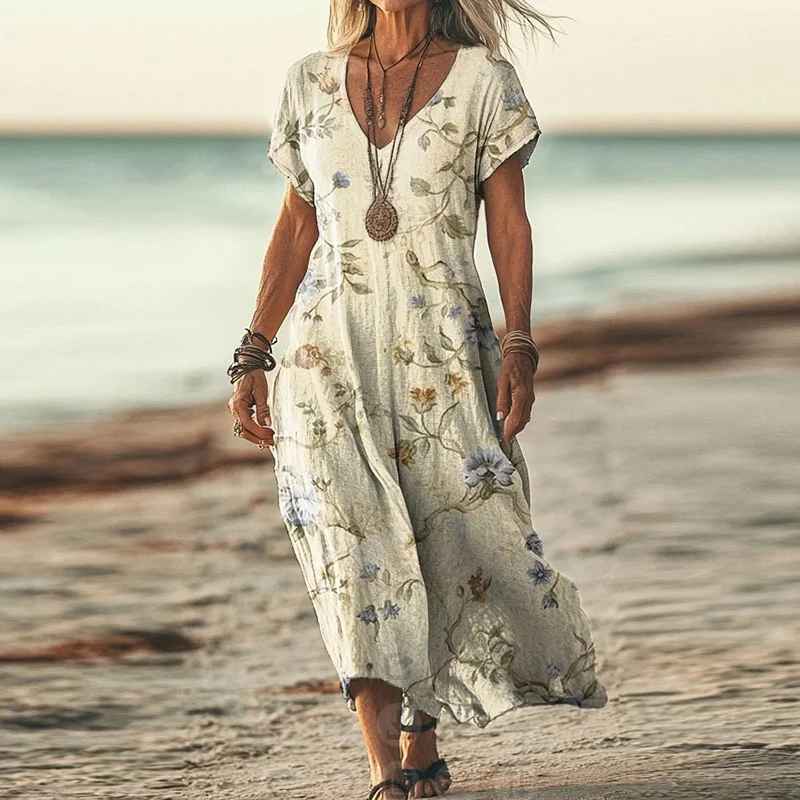 Ella™ | Colourful Casual Dress