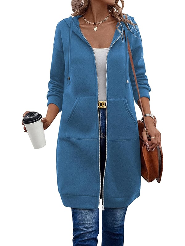 Camille™ | Relaxed Zip-Up Fleece Hoodie