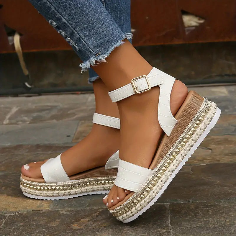 EVI™ | ORTHOPEDIC COMFORT SANDALS WITH ANKLE STRAP
