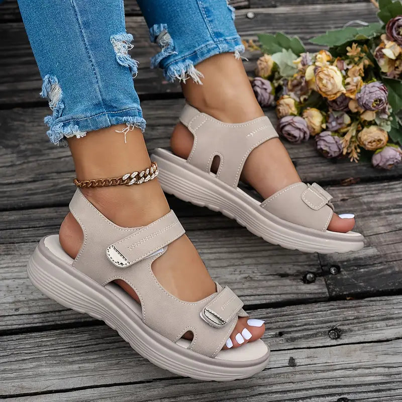 SALVINA™ | COMFORT SANDALS WITH SECURE ANKLE STRAP