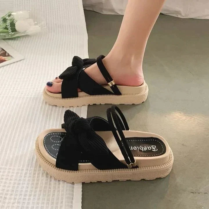 ARLINA™ | LIGHTWEIGHT WOMEN’S SANDALS WITH ELEGANT BOW DETAIL