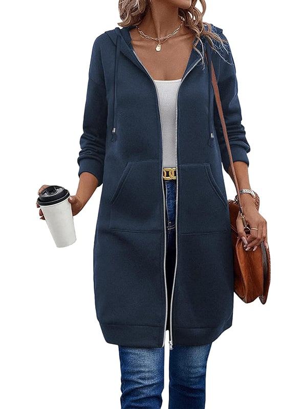 Camille™ | Relaxed Zip-Up Fleece Hoodie