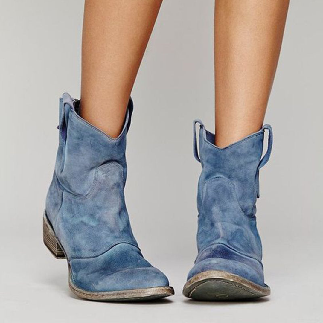 Carlotta™ | Suede Leather Ankle Boots
